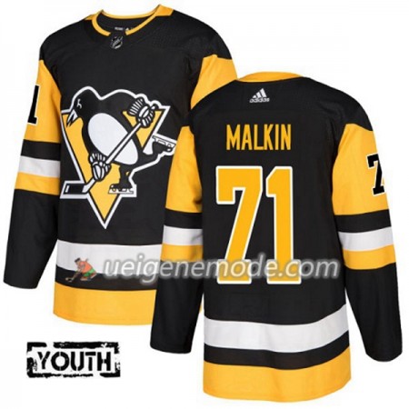 Kinder Eishockey Pittsburgh Penguins Trikot Evgeni Malkin 71 Adidas 2017-2018 Schwarz Authentic